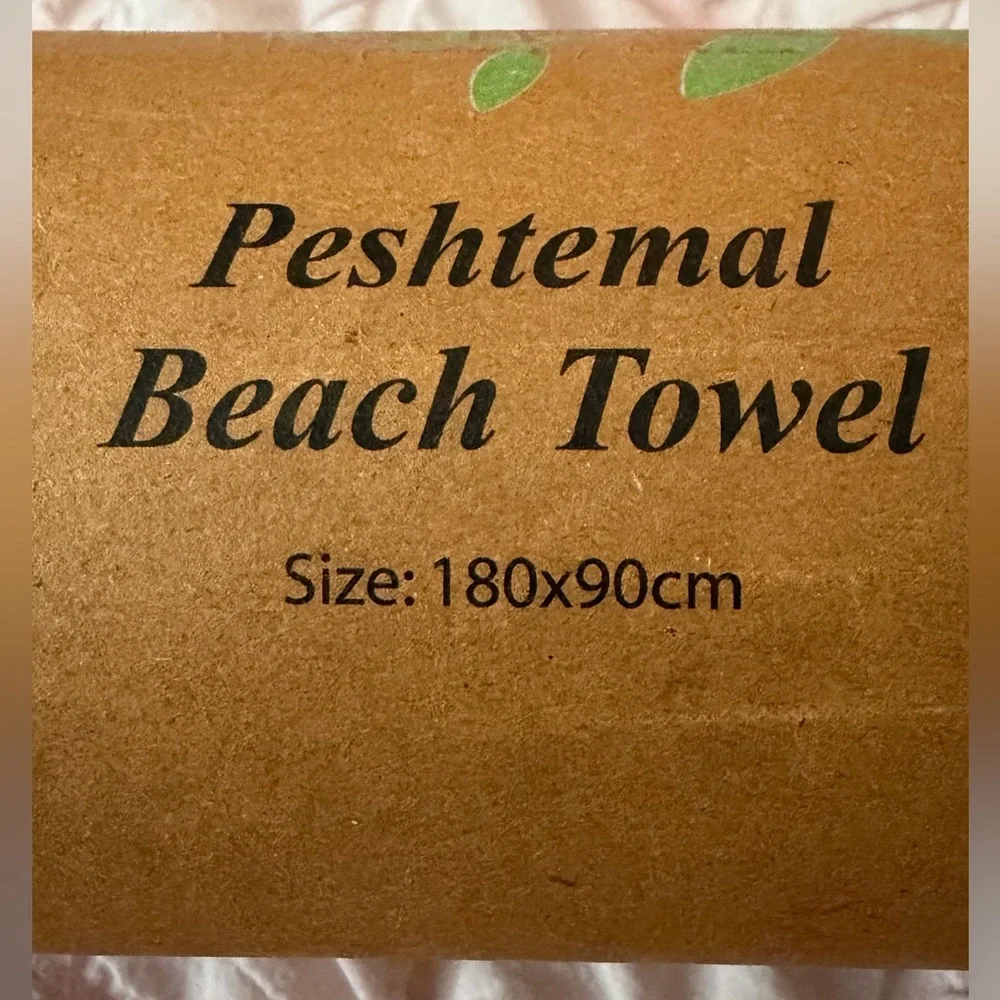 Peshtemal Beach Towel, New!
